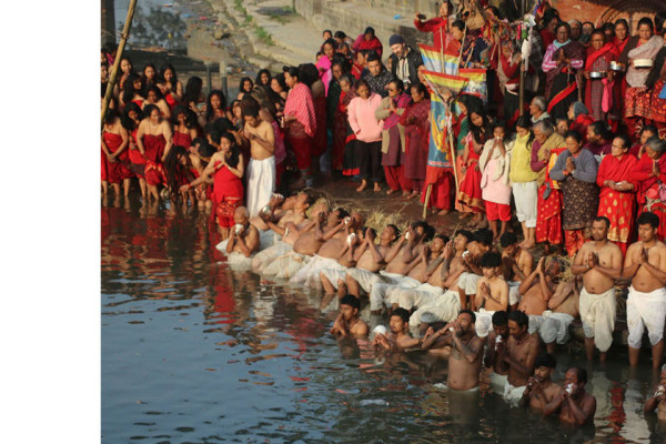 आठौँ शताब्दी पुरानो एकमहिने माधवनारायण मेला त्रिवेणीधाममा सम्पन्न